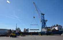 Tunnelelementer i Køge Havn