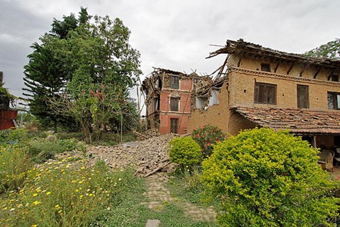 S�bogaards farm i Nepal ramt