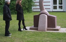 Ny skulptur i Møllelundsparken