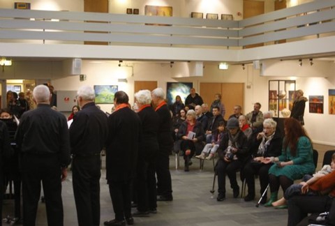 Folkeudstilling i Kulturhuset