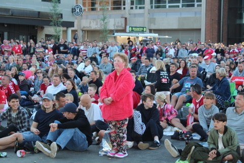 Men optimismen var stor