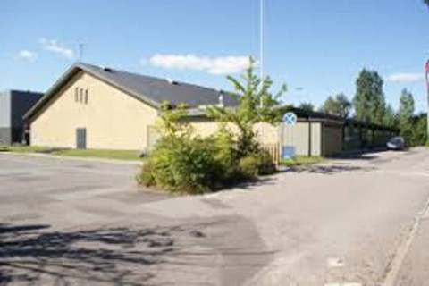 Vejbump og mellembygning i Bjæverskov
