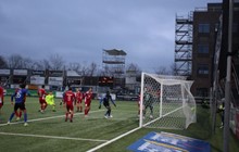 Fodboldfest i sidste kamp