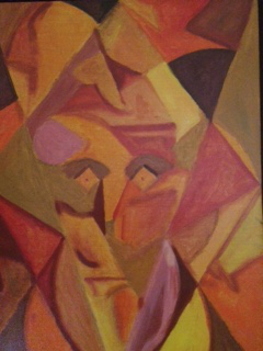 Der er st�rke faver i Elly Rasmussens kunst.