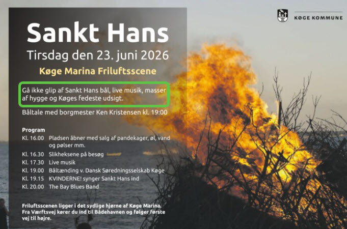 Køge Kommune mener Køges fedeste udsigt er på Køge Marina.