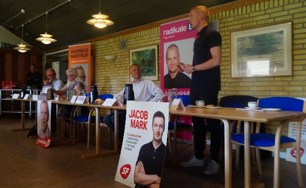 Kun fire kandidater havde tid til at afslutte valgm�det