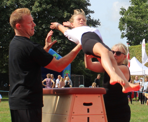 Borup IF's springgymnaster er allerede i god form s� tidligt p� s�sonen.